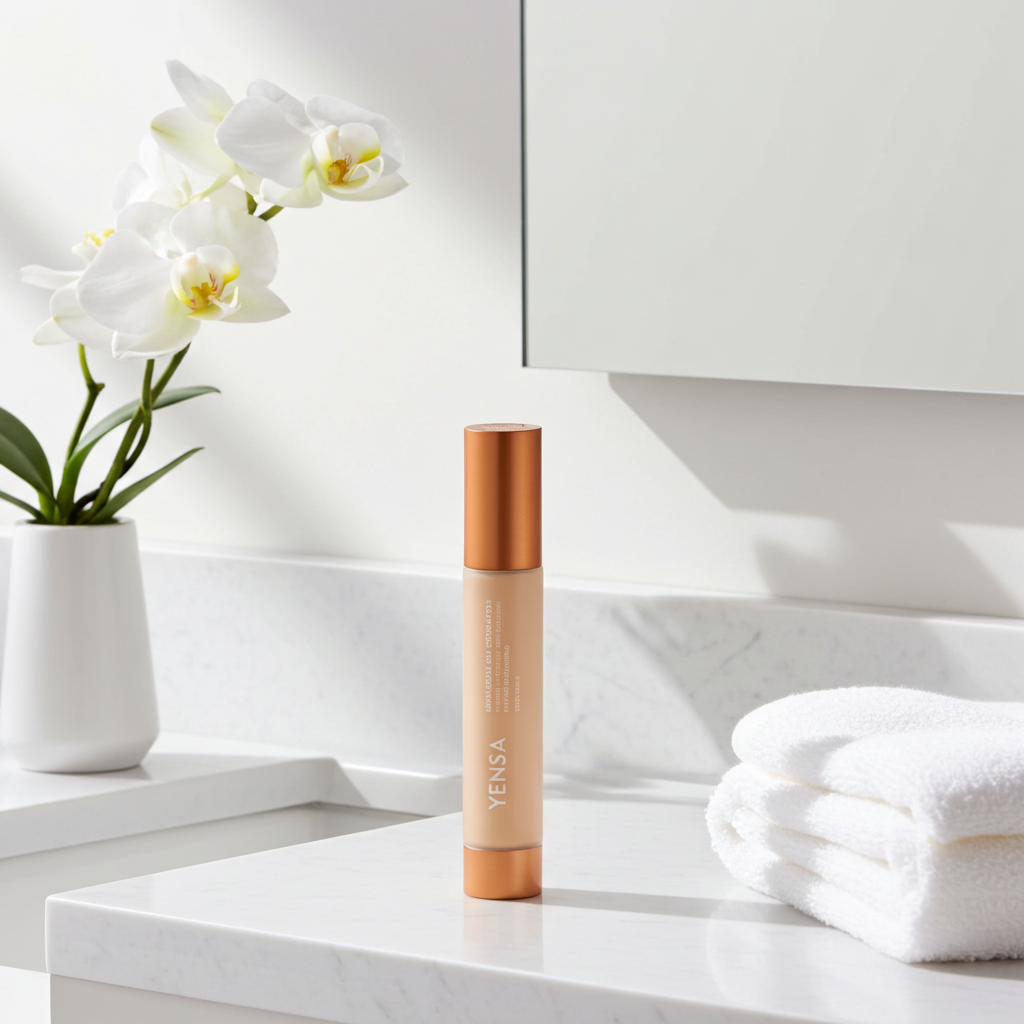 Super Serum Silk Natural Glow Hydrating Peptide Foundation for Radiant Skin