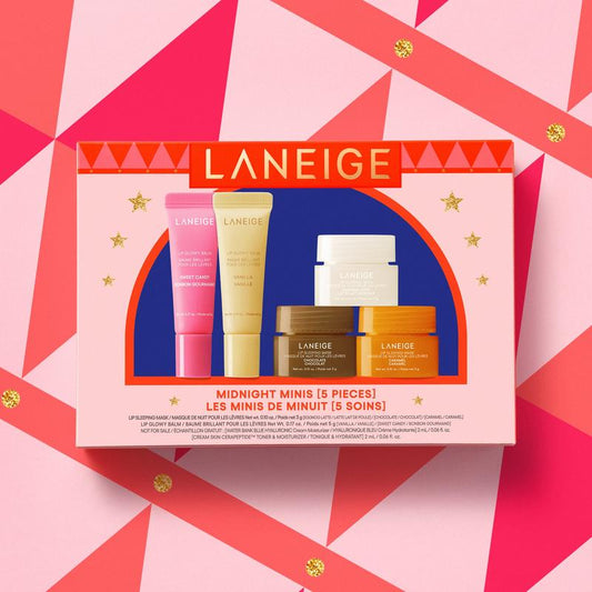 Laneige Midnight Minis, Hydrating, Mini Lip Care Gift Set